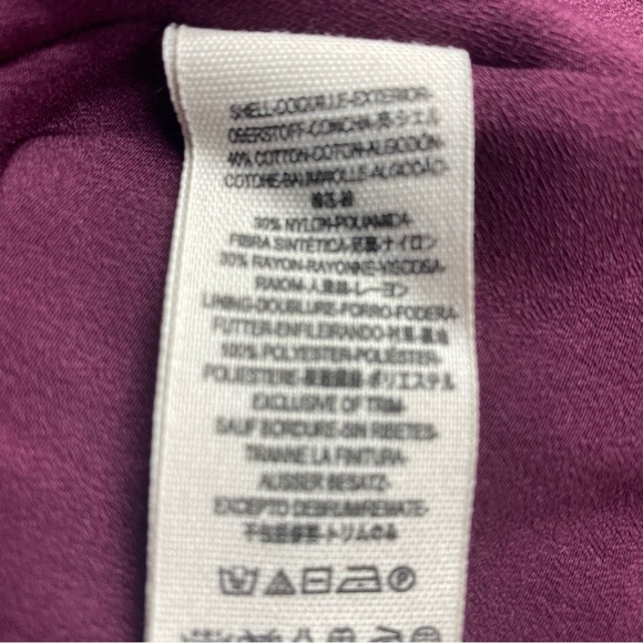 Free People Purple Fit and Flare Lace Mini Dress Cut Out Back Side Zipper - Picture 4 of 10